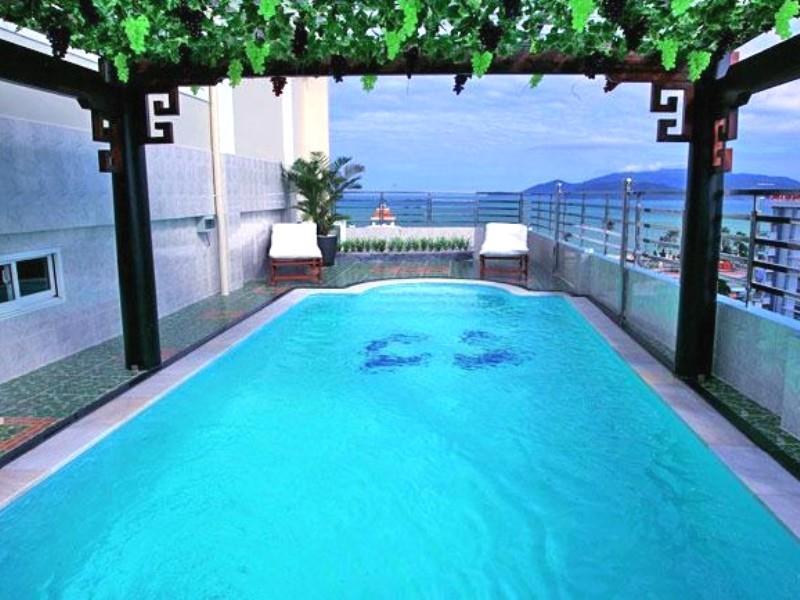 Nice Swan Hotel Nha Trang Bagian luar foto